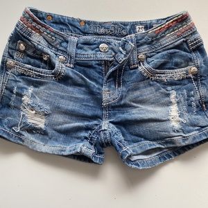 Never worn Miss Me jean Shorts